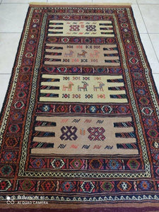 Kilim Khorassan fait main n°19607_173×100