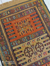 Charger l&#39;image dans la galerie, Kilim Khorassan brodé main n°19599_175×105
