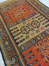 Charger l&#39;image dans la galerie, Kilim Khorassan brodé main n°19599_175×105
