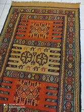 Charger l&#39;image dans la galerie, Kilim Khorassan brodé main n°19599_175×105
