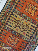 Charger l&#39;image dans la galerie, Kilim Khorassan brodé main n°19599_175×105
