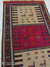 Charger l&#39;image dans la galerie, Kilim Khorassan fait main n°19461_175×98
