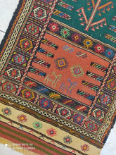 Charger l'image dans la galerie, Kilim Khorassan fait main n°19641_180×62
