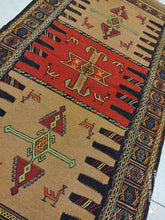 Charger l&#39;image dans la galerie, Kilim Khorassan brodé main n°19588_187×105
