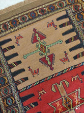 Charger l&#39;image dans la galerie, Kilim Khorassan brodé main n°19588_187×105
