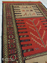 Charger l&#39;image dans la galerie, Kilim Khorassan fait main n°12454_190×102
