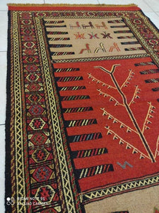 Kilim Khorassan fait main n°12454_190×102