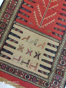 Kilim Khorassan fait main n°12454_190×102