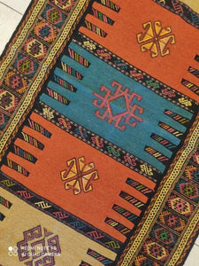 Kilim Khorassan fait main n°19623_203×102