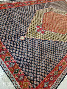 Kilim Senneh fait main n°15304_222×127