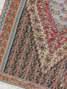 Kilim Senneh fait main n°15299_245×155