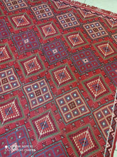 Charger l&#39;image dans la galerie, Kilim Antique Marocain fait main n°2010_300×210
