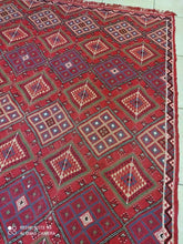 Charger l&#39;image dans la galerie, Kilim Antique Marocain fait main n°2010_300×210
