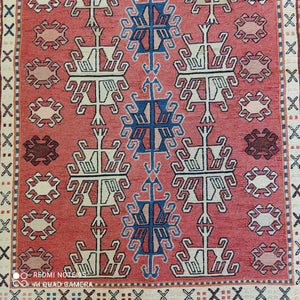 Kilim Khorassan tissé main n°19737_144×108