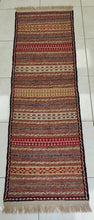 Charger l'image dans la galerie, Kilim Ghachghai brodé main n°19673_190×60
