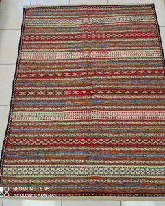 Kilim Ghachghai tissé main n°19674_200×150