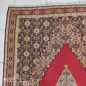 Kilim Senneh fait main n°14701_241×165