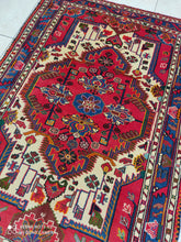 Charger l&#39;image dans la galerie, Tapis Nahavand fait main n°16340_195×130
