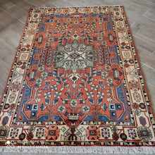 Charger l'image dans la galerie, TAPIS Nahavand fait main n°18731_198×140
