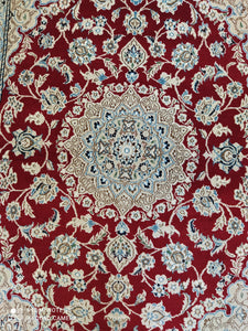 Tapis Nain fait main n°19566_140×88