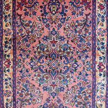 Charger l'image dans la galerie, Tapis Sarouk tissé main n°18494_333×82
