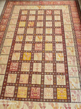 Charger l&#39;image dans la galerie, TAPIS Soumak soie fait main n°444_290×193

