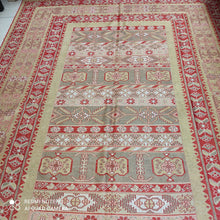 Charger l&#39;image dans la galerie, TAPIS Soumak soie fait main n°16650_295×205
