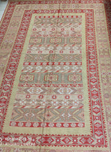 Charger l&#39;image dans la galerie, TAPIS Soumak soie fait main n°16650_295×205
