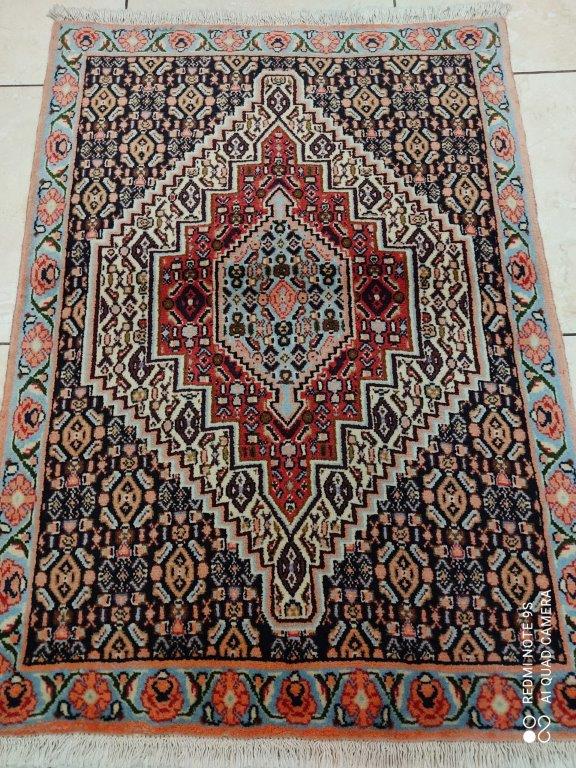 Tapis Senneh fait main n°222_103×74