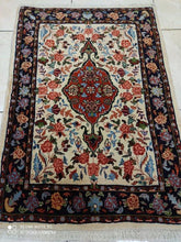 Charger l&#39;image dans la galerie, Tapis Bidjard tissé main n°14038_108×75
