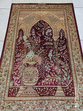 Charger l'image dans la galerie, Tapis Ghom soie noué main n°18567_114×76
