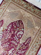 Charger l'image dans la galerie, Tapis Ghom soie noué main n°18567_114×76
