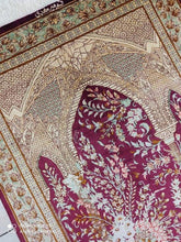 Charger l'image dans la galerie, Tapis Ghom soie noué main n°18567_114×76
