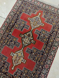 Tapis Kurdistan tissé main n°115_115×75