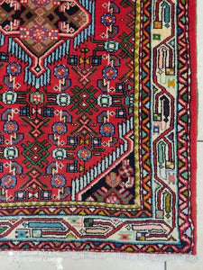 Tapis Hosseinabad noué main n°19545_117×83