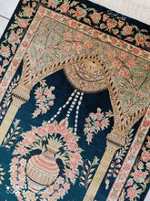 Charger l'image dans la galerie, Tapis Ghom soie fait main n°18218_120×78
