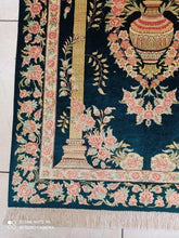 Charger l'image dans la galerie, Tapis Ghom soie fait main n°18218_120×78
