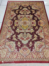 Charger l'image dans la galerie, Tapis Ghom soie noué main n°18220_120×80
