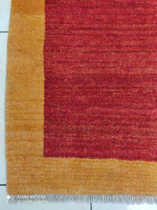 Tapis Gabbeh tissé main n°851_120×80