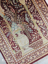 Charger l'image dans la galerie, Tapis Ghom soie tissé main n°18569_120×80
