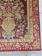 Charger l'image dans la galerie, Tapis Ghom soie noué main n°18219_120×80

