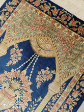 Charger l'image dans la galerie, Tapis Ghom soie noué main n°18570_122×78
