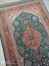 Charger l'image dans la galerie, Tapis Ghom soie tissé main n°18190_123×80
