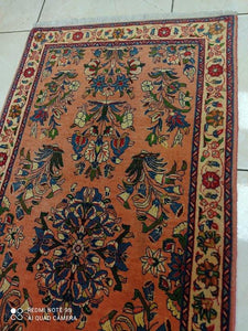 Tapis Sarouk fait main n°19327_130×63