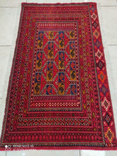 Charger l&#39;image dans la galerie, Tapis Antique Torkaman tissé main n°19241_130×70
