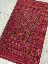 Charger l&#39;image dans la galerie, Tapis Antique Torkaman tissé main n°19241_130×70
