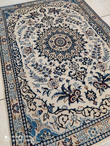 Tapis Nain fait main n°16956_130×88