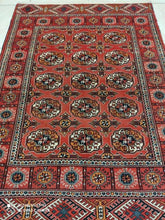 Charger l&#39;image dans la galerie, Tapis Torkaman noué main n°13426_138×102
