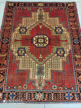 Charger l'image dans la galerie, Tapis Nahavand fait main n°14575_141×110

