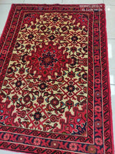 Charger l&#39;image dans la galerie, Tapis Abadeh tissé main n°17135_143×103
